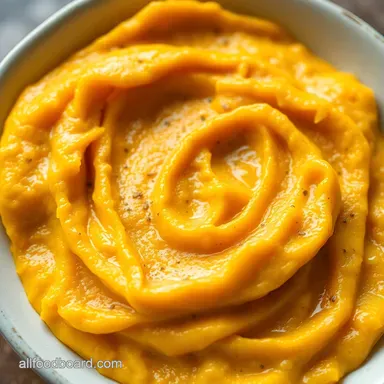 Silky Butternut Squash Puree Easy Recipe for Any Dish Recipe Card