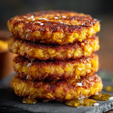 Delicious Red Lentil Patties Recipe Weeknight Winner Recipe Card