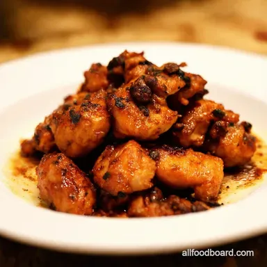 Sizzling Black Pepper Chicken Recipe Better Than Takeout Recipe Card