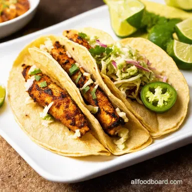 Best Blackened Fish Tacos Recipe with Jalape&ntilde;o Slaw