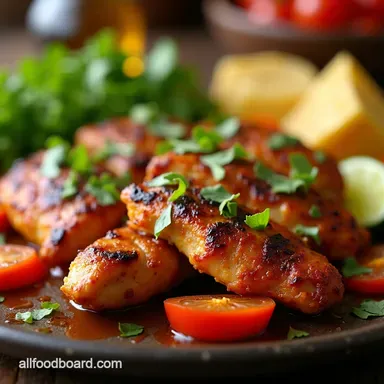 The Ultimate Sizzler Easy Chicken Fajitas Recipe Recipe Card