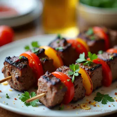 Mediterranean Beef Kabobs Easy Summer Grilling