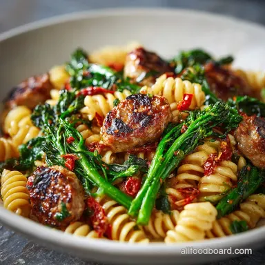 Sausage Broccoli Pasta: The Best Italian Sausage Tenderstem Recipe Recipe Card