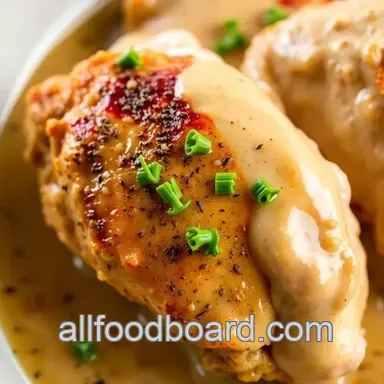 Slow Cooked Chicken with Creamy Sauce Recipe Card