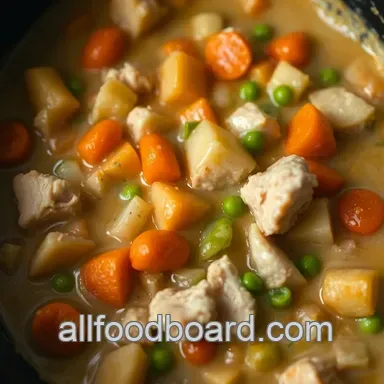 Easy & Hearty Slow Cooker Chicken Pot Pie: A Family Favorite Recipe Recipe Card