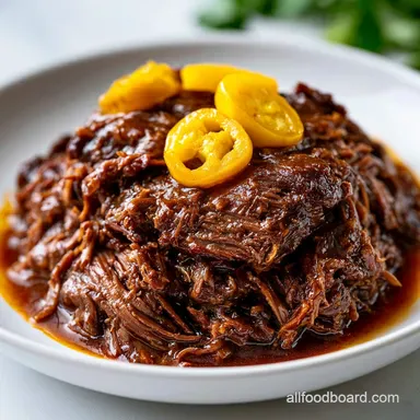 Slow Cooker Mississippi Pot Roast for 6