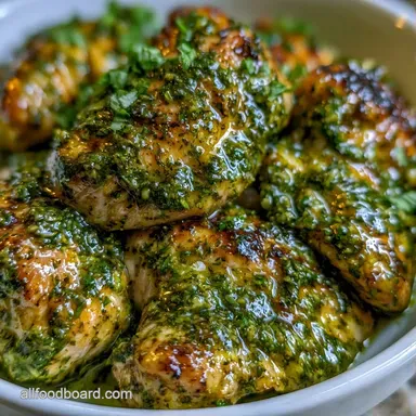 Slow Cooker Pesto Chicken: Creamy Recipe Card