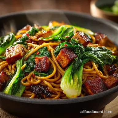 SlurpWorthy Tofu Curry Peanut Noodles Ready in 35 Recipe Card