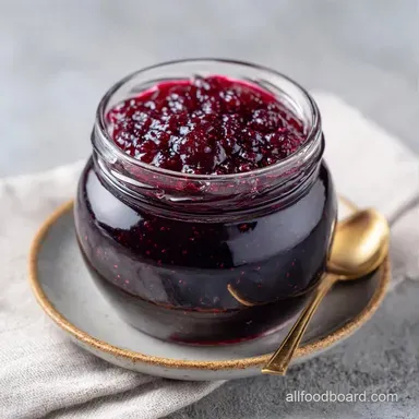 Huckleberry Jelly in 45 Minutes Recipe Card