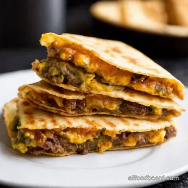Smashburger Quesadillas Mini kitchen My 5 Burger Hack Recipe Card