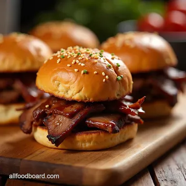 Smoked Brisket Sliders Texas BBQ Made Easy Recipe Card