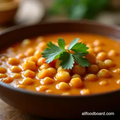 Smoked Paprika Chickpea Potato Soup Hearty Vegan Comfort Recipe Card