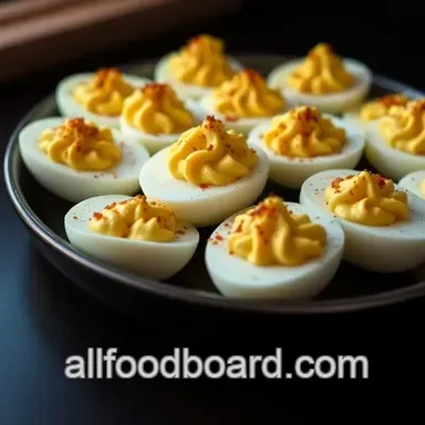 Smoked Deviled Eggs with Paprika: A Smoky Twist on a Classic Recipe Card
