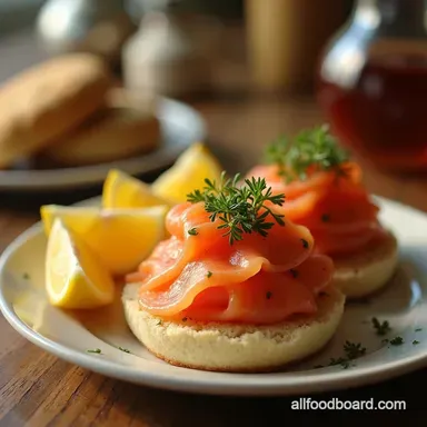 Smoked Salmon Tea Sandwiches A Right Royal Treat Recipe Card