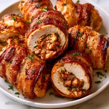 Smoked Turkey Chicken Bombs in 45 Min Recipe Card