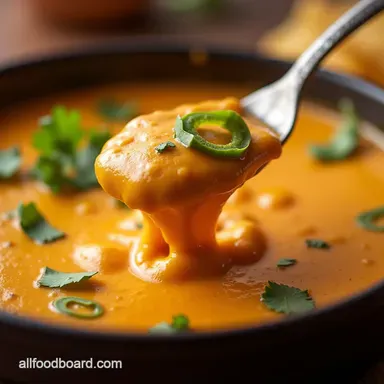 The Ultimate Smoky Cowboy Queso Dip Recipe No Grainy Cheese Recipe Card