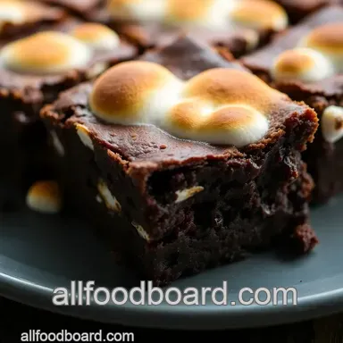 The Ultimate S’more Brownies: A Gooey Campfire Delight! Recipe Card