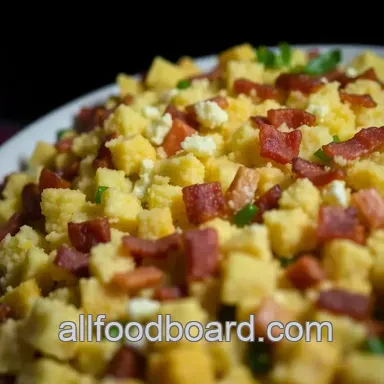 Southern Cornbread Salad: My Family's Favourite! Recipe Card