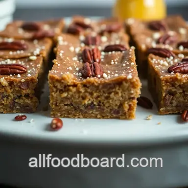 How to Make the Best Southern Carolina Pecan Bars Recipe Card