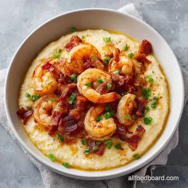 Shrimp and Grits in 30 Minutes: Creamy Southern Recipe for 4
