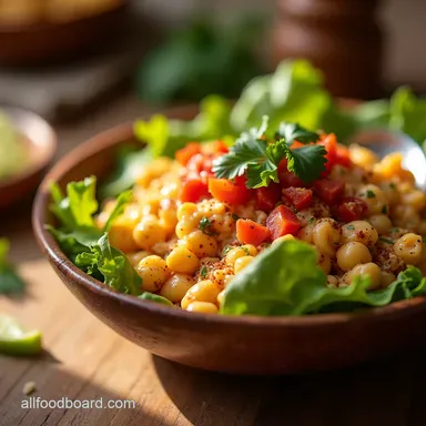 15Minute Southwest Cottage Cheese Bowl Recipe High Protein Recipe Card
