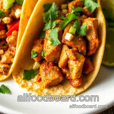 Easy Southwest Spice Blend Chicken Tacos: 5 Delicious Tips! Recipe Card