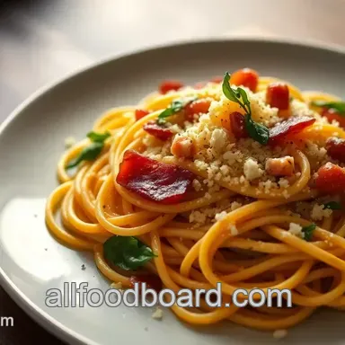Delicious Spaghetti with Bacon: A Comforting Carbonara Recipe