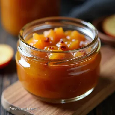 Spiced Quince Chutney A Taste of Autumn in a Jar Recipe Card