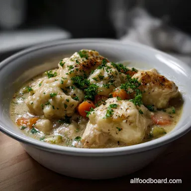 Chicken and Dumplings Classic Comfort in Under 30 Minutes Recipe Card