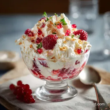 Easy Summer Desserts The Speedy Elderflower Eton Mess Recipe Card