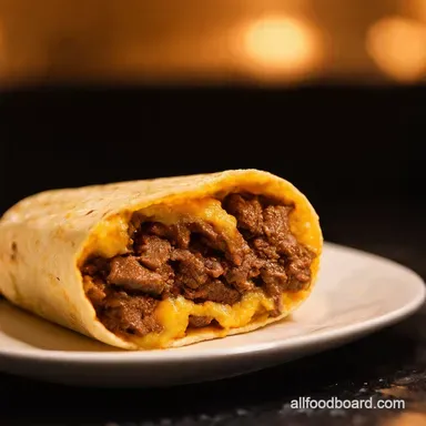 Spicy Beefy Melt Burrito Taco Bell Copycat Youll Crave Recipe Card