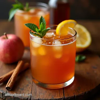 The Autumn Orchard Spiced Harvest Rum Punch Recipe Recipe Card