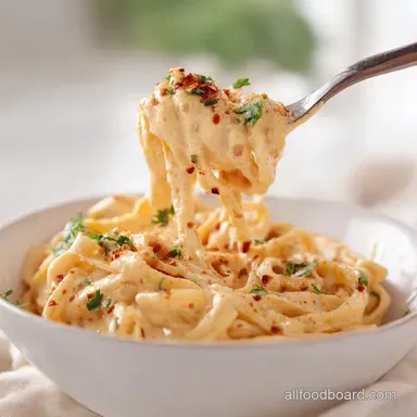 Cajun Alfredo Sauce: Rich Spicy Flavor from Scratch Recipe Card