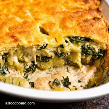 Spinach Artichoke Chicken Bake The Ultimate Comfort Food Recipe Card