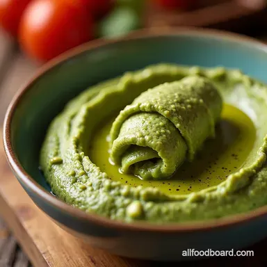 Easy Spinach and Artichoke Hummus Recipe Dip Alternative Recipe Card