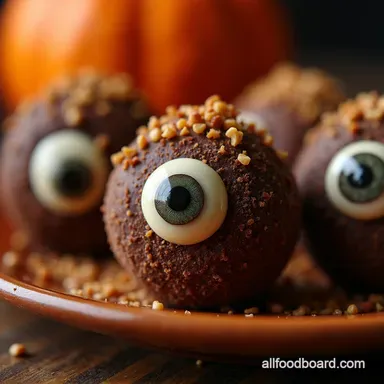 Ghoulishly Good Spooky Eyeball Truffles Recipe Recipe Card