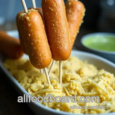 State Fair Corndogs: Crispy Homemade Carnival Fun! Recipe Card