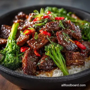 Mongolian Beef Recipe Tender Sticky Takeaway Classic Ready in 20 Mins