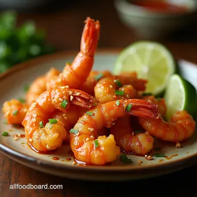 Foolproof Gochujang Shrimp Recipe Sweet Spicy Dinner in 25 Mins Recipe Card