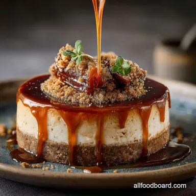 Christmas Desserts: The Ultimate Sticky Toffee Cheesecake Recipe Card