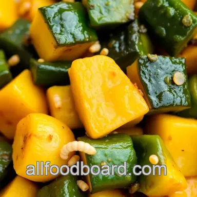 Stir-Fry Kabocha Squash with Garlic Goodness Recipe Card