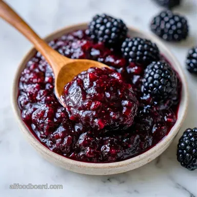 Easy Blackberry Lemon Jam Recipe Recipe Card