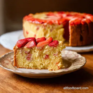 Easy Strawberry Banana Cake My Familys GoTo Recipe Recipe Card