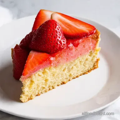 Easy Strawberry Banana Cake My Familys GoTo Recipe