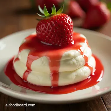 Easy Strawberry Cottage Cheese Mousse Recipe Light ProteinPacked Recipe Card
