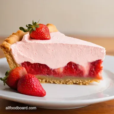 Strawberry Cream Pie to Die For My Summer Showstopper Recipe Card