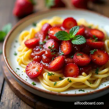 Strawberry Sensation Chutney Sweet Savory Delight