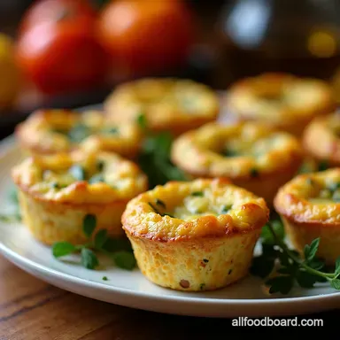 SunKissed Savory Meal Prep Snacks Feta Veggie Bites Recipe Card