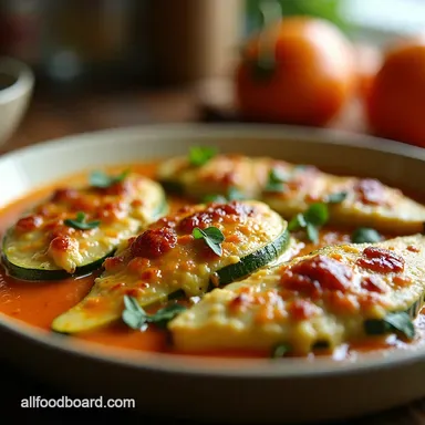 SunKissed Mediterranean Chicken Zucchini Bake So Easy Recipe Card