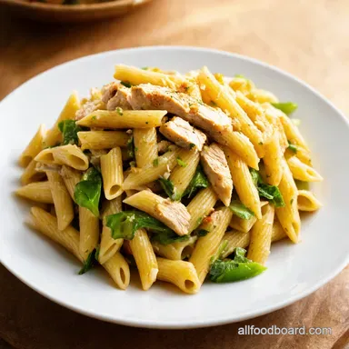 Sunshine Chicken Pasta Salad Easy Summer Recipe Recipe Card